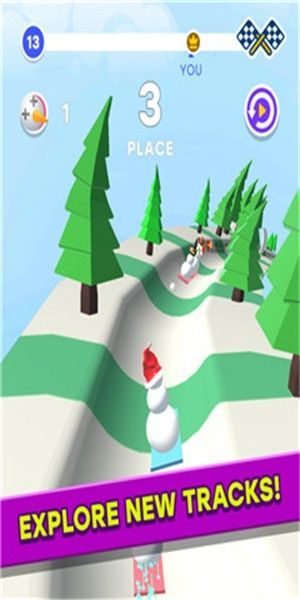 雪人竞赛3D免费安装下载-雪人竞赛3D免费版下载v1.0.8
