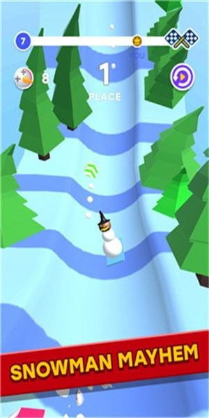 雪人竞赛3D免费安装下载-雪人竞赛3D免费版下载v1.0.8